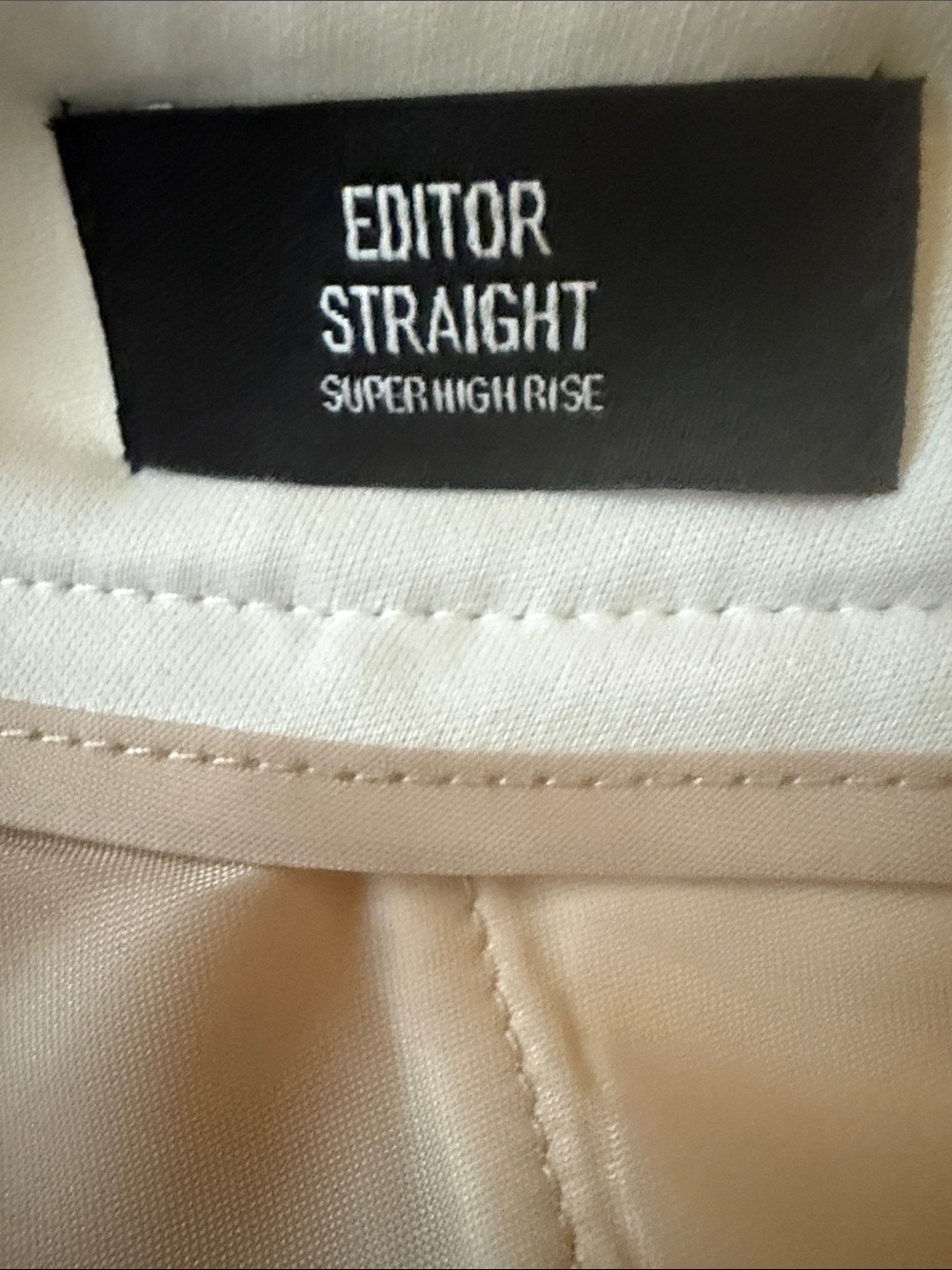 White Express Editor Ankle Pants Suit Size 16 Long/XL - Picture 12 of 13